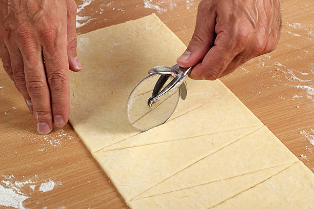 istock Making Croissant Cookies with Jam 186927239