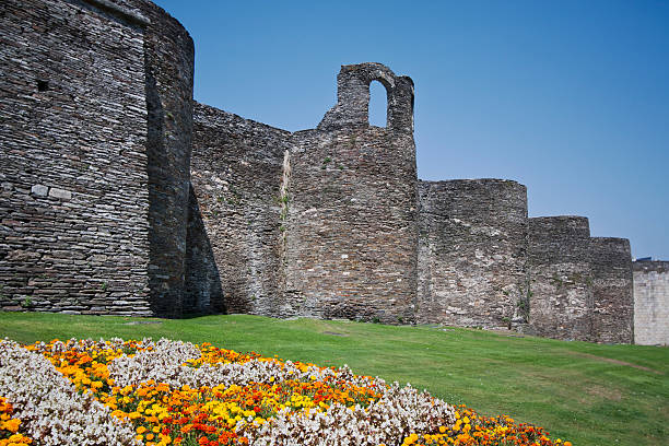 istock Roman wall in Lugo, Spain 186931508