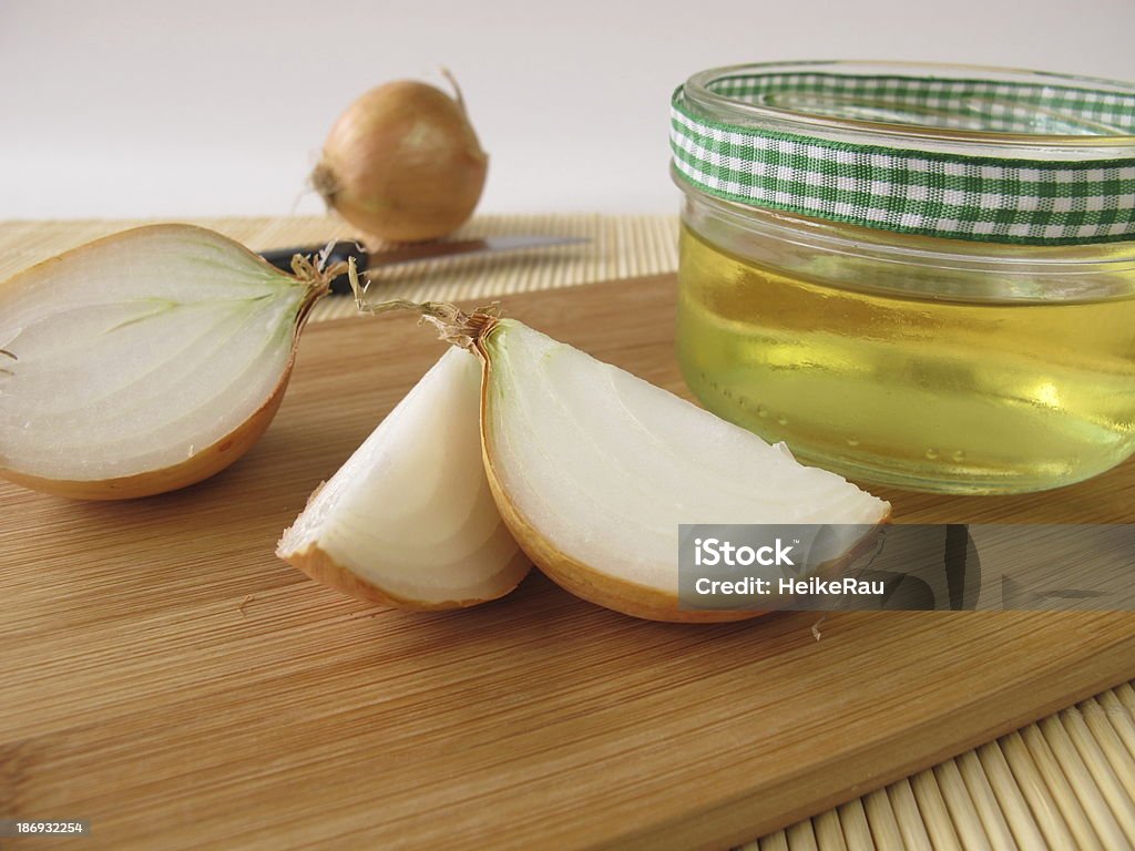 Onion syrup Onion syrup - Zwiebelsirup Onion Stock Photo