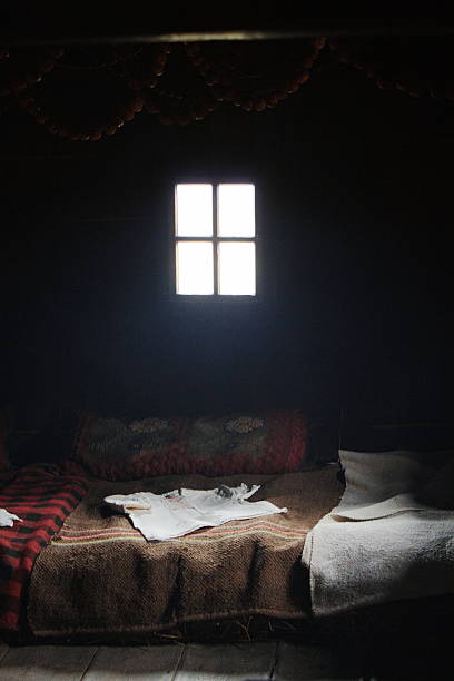 istock Traditional serbian house bedroom 186932442