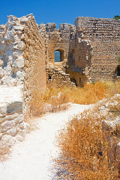istock Kritinia castle, Rhodes island, Greece 186932512
