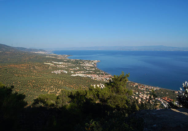 istock Panorama of Akcay from Mount Ida 186932790