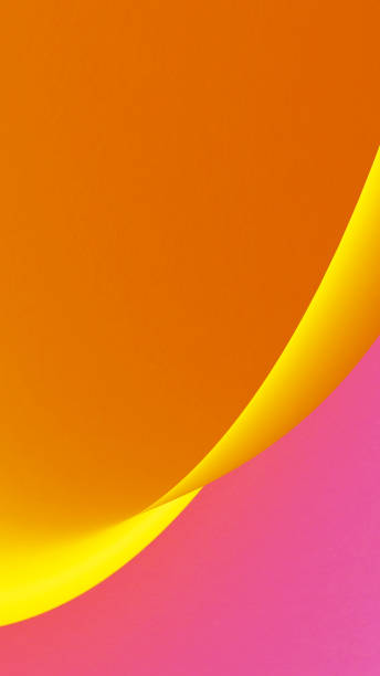 istock Portrait image of Yellow and pink abstract background with Gradient 1869340728