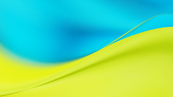 yellow and blue abstract background with Gradient