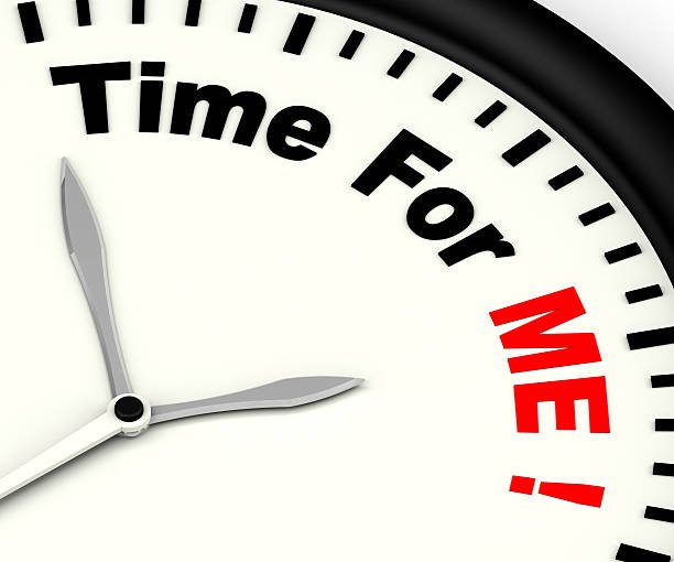 istock Time For Me Message Shows Personal Relaxation 186934690
