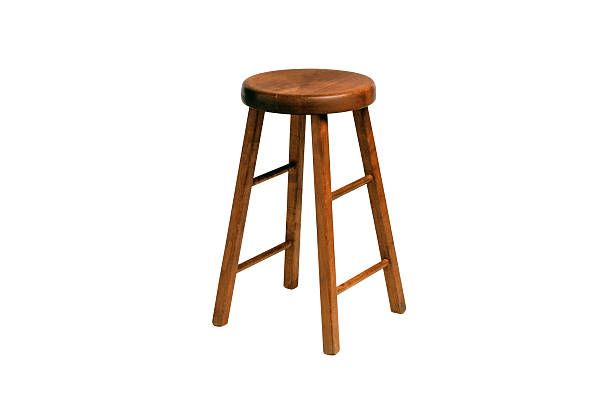 istock wooden chair,isolated on the white background 186935285