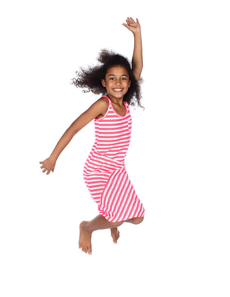 istock Cute african girl 186937456