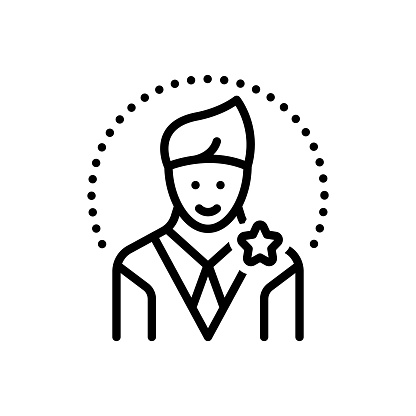 Icon for client, clientele, staff, employee, manservant, candidate, member, worker, practician, laborer