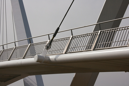 Eureka Skyway Bridge in Ashford, Kent, UK, 22 March 2012.