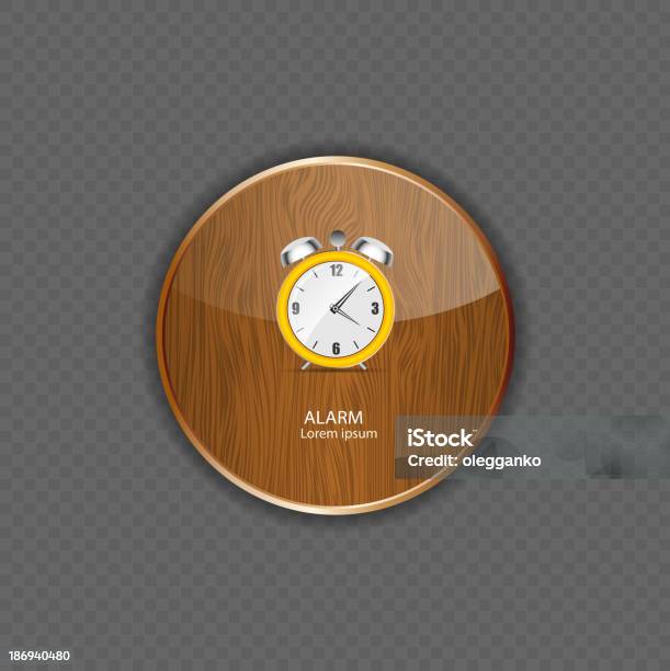 Zobacz Wood Ikony Aplikacji - Stockowe grafiki wektorowe i więcej obrazów Abstrakcja - Abstrakcja, Aplikacja mobilna, Biznes