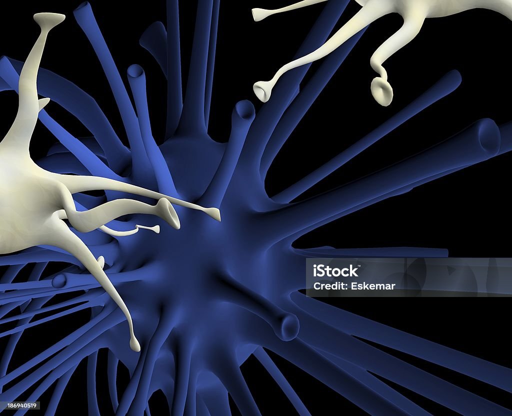 neuronal - Lizenzfrei Anatomie Stock-Illustration