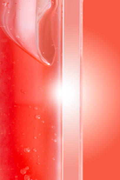Half shot of a black tea glass