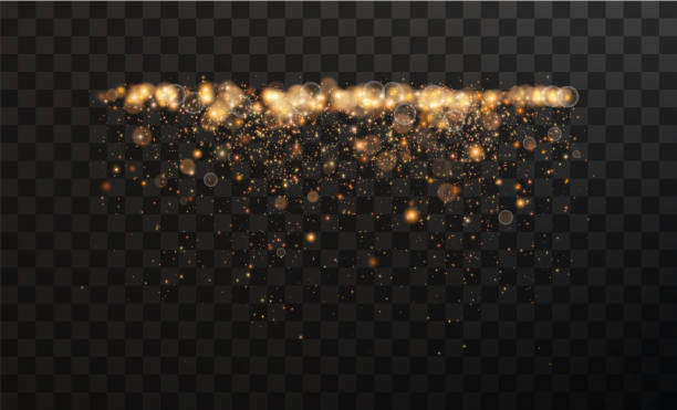 Christmas background. Powder dust light . Magic shining gold dust. Fine, shiny dust bokeh particles fall off slightly. Fantastic shimmer effect. Vector illustrator. Christmas background. Powder dust light . Magic shining gold dust. Fine, shiny dust bokeh particles fall off slightly. Fantastic shimmer effect. Vector illustrator. фантазия stock illustrations