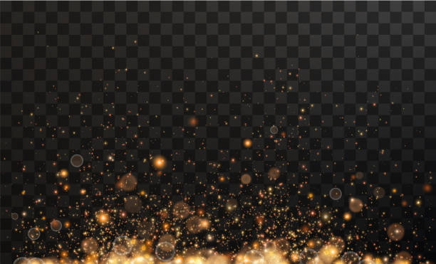 Christmas background. Powder dust light . Magic shining gold dust. Fine, shiny dust bokeh particles fall off slightly. Fantastic shimmer effect. Vector illustrator. Christmas background. Powder dust light . Magic shining gold dust. Fine, shiny dust bokeh particles fall off slightly. Fantastic shimmer effect. Vector illustrator. фантазия stock illustrations