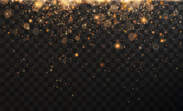 Christmas background. Powder dust light . Magic shining gold dust. Fine, shiny dust bokeh particles fall off slightly. Fantastic shimmer effect. Vector illustrator. Christmas background. Powder dust light . Magic shining gold dust. Fine, shiny dust bokeh particles fall off slightly. Fantastic shimmer effect. Vector illustrator. фантазия stock illustrations