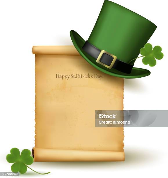 St Patricks Day Hat Stock Illustration - Download Image Now - Illustration, No People, St. Patrick's Day