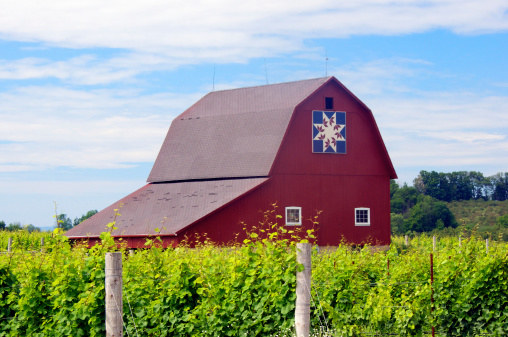 Quilt on Barn in Northern Michigan