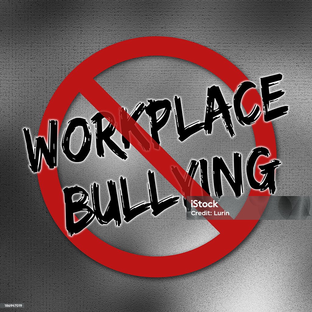 Stop bullying lugar de trabajo - Foto de stock de Abstracto libre de derechos