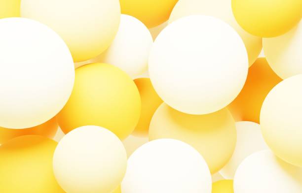 istock Pastel color ball background illustration 1869476687