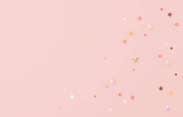 istock Background illustration with scattered small glitter glitters 1869477227