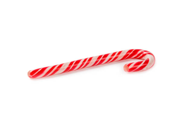 istock Candy cane isolated on white background. Christmas sweets. Christmas candy. New Year. A traditional sweet gift for the Christmas tree. Holiday concept. 1869503116