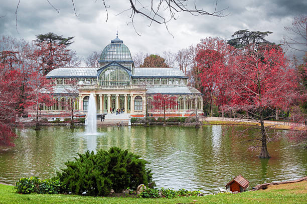 istock The Palacio de Cristal in Madrid at winter, Spain. 186952040
