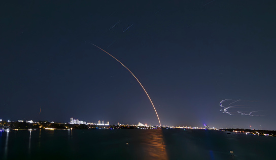 Rocket Launches from Floridas east coats