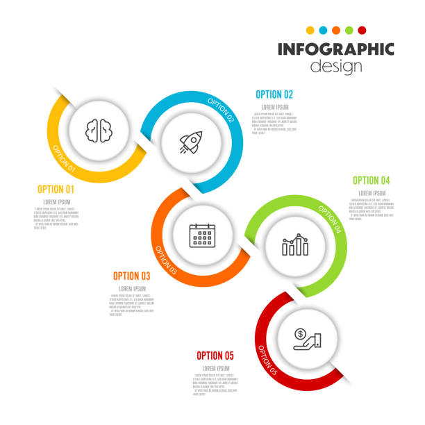 circular timeline infographic template element year... 220+ Circle Month Calendar Event Infographic Stock Illustrations ...