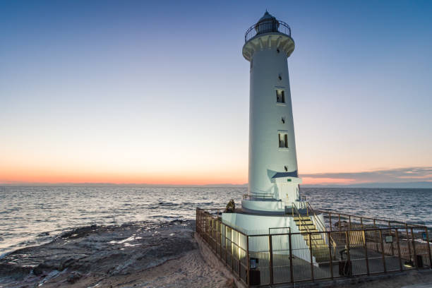istock The Nomazaki Lighthouse and the beach 1869536332
