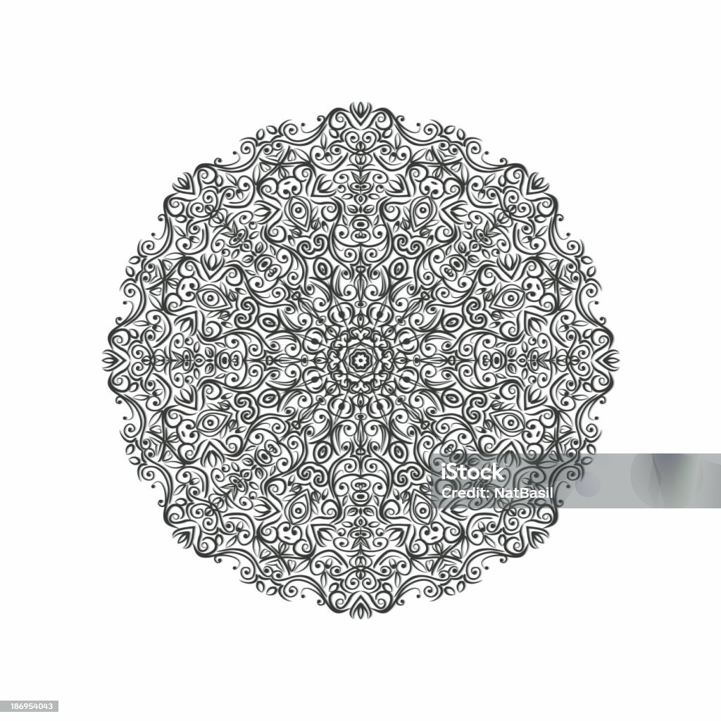 Lace Pattern Circular Circular Lace Pattern Stock Illustration - Download Image Now ...