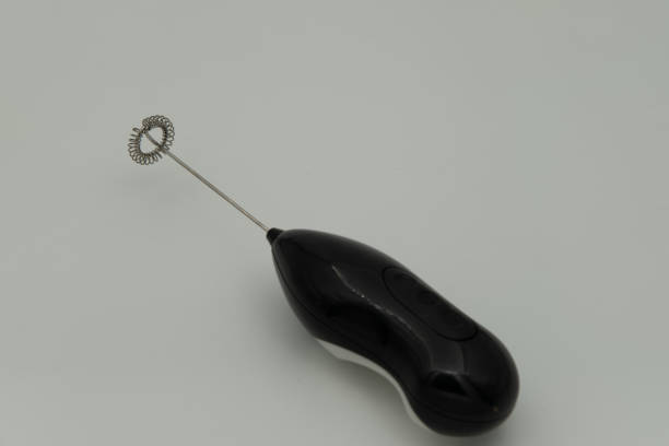 istock Milk frother on white background 1869543704