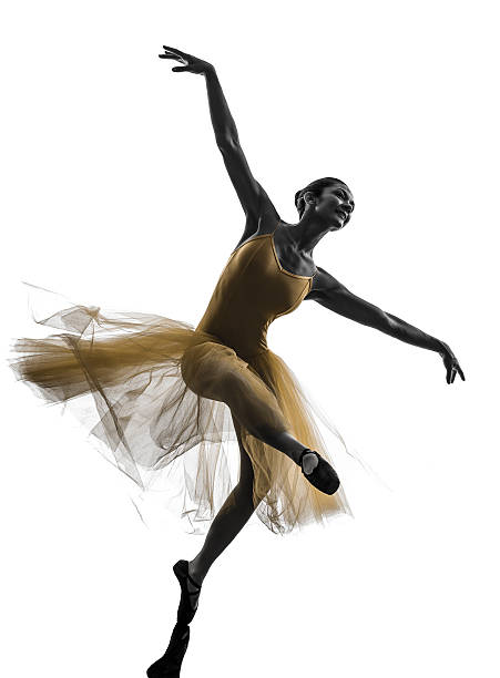 istock woman ballerina ballet dancer dancing silhouette 186954467