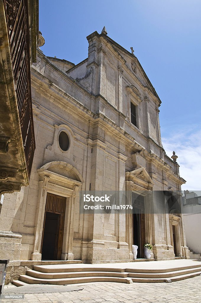 Mother Church of beruht.  Ceglie Messapica. Apulien.  Italien. - Lizenzfrei Apulien Stock-Foto