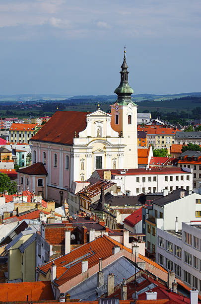 kościół w kromeriz, republika czeska - czech culture kromeriz window czech republic zdjęcia i obrazy z banku zdjęć