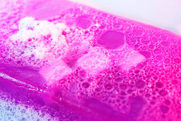 istock glycerine soap with foam 186957099