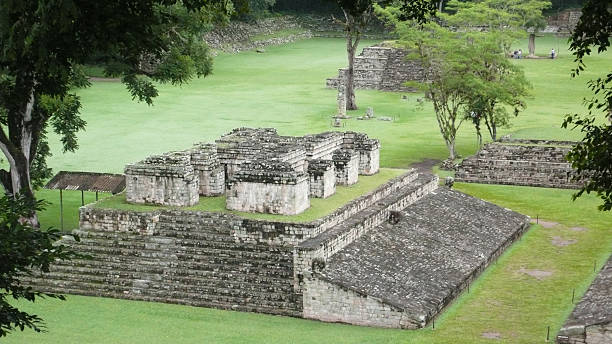 istock Ballcourt. Copan. Honduras 186957367