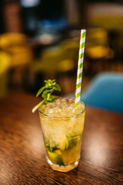 istock Mojito Cocktail On A Bar Counter 1869575584