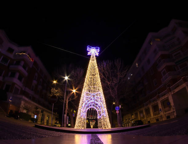istock City of Ancona with Christmas tree (Marche, Italy) 1869598515