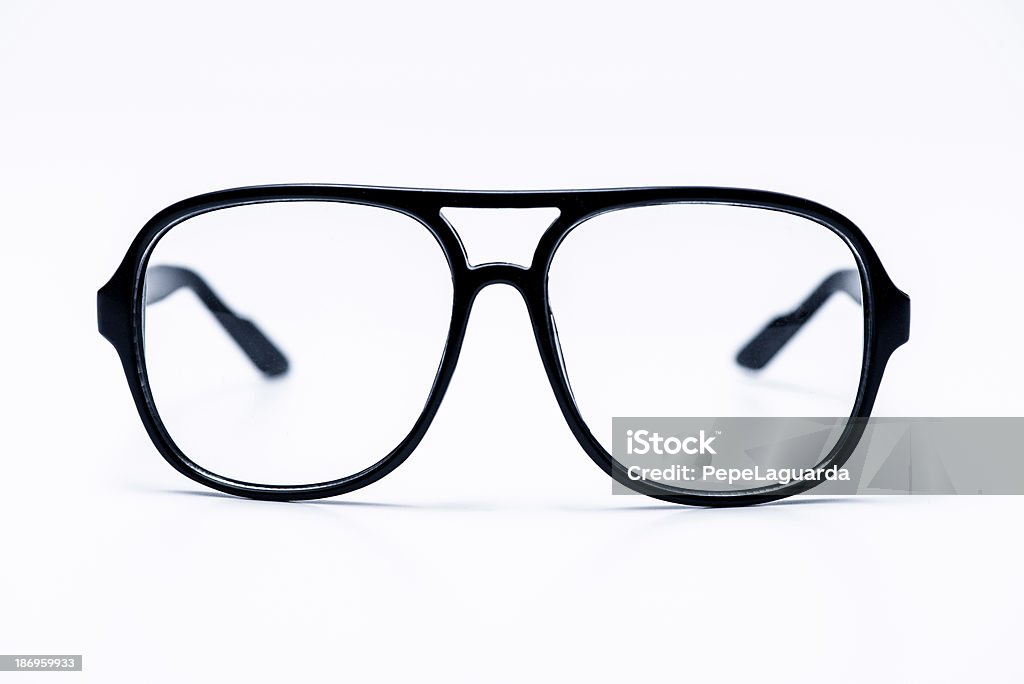 Styl Retro okulary - Zbiór zdjęć royalty-free (Białe tło)