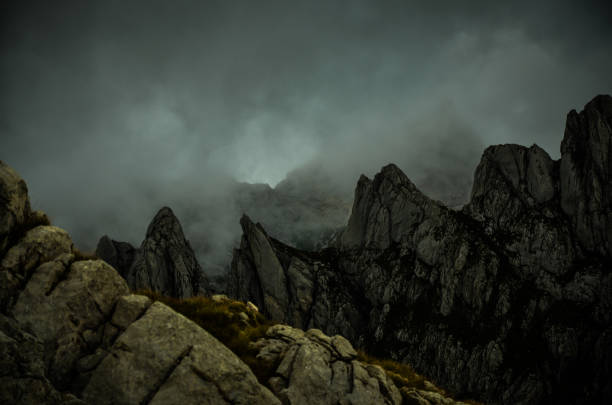 Durmitor mountains in National Park in Montenegro. Montenegro landmarks.