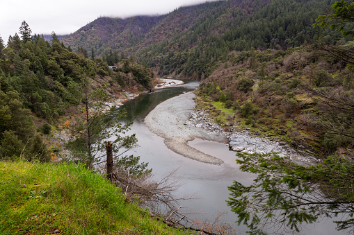 The South Fork Trinity River in California