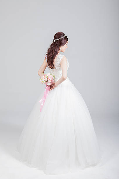 istock wedding dress for bride 186963761