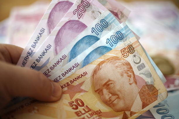 istock Turkish money banknot 1869648392