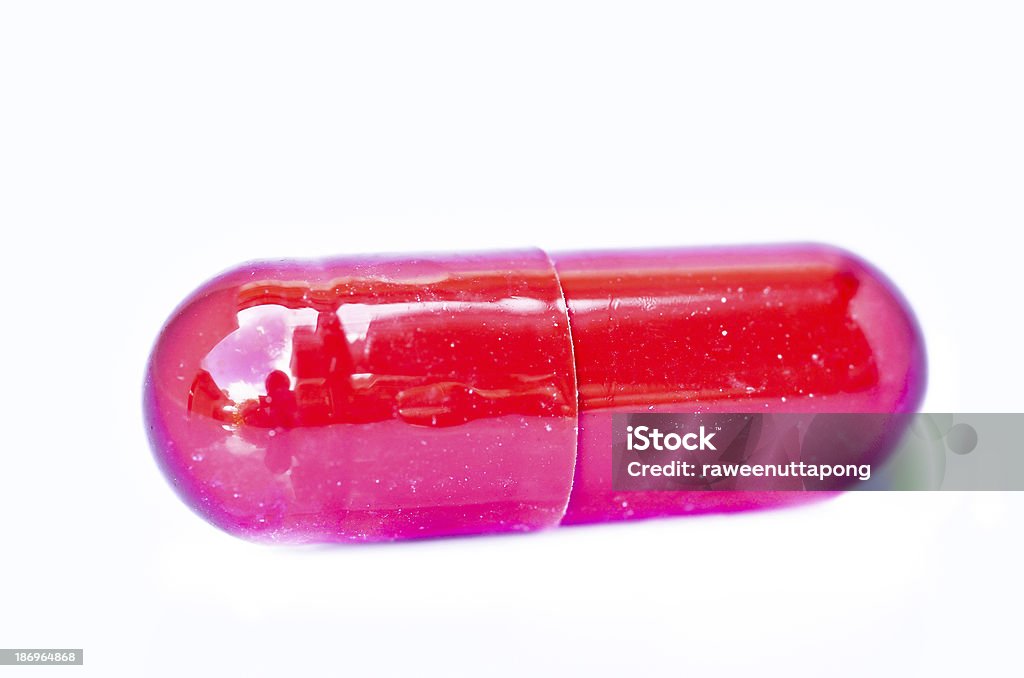 Pill Capsules Addiction Stock Photo