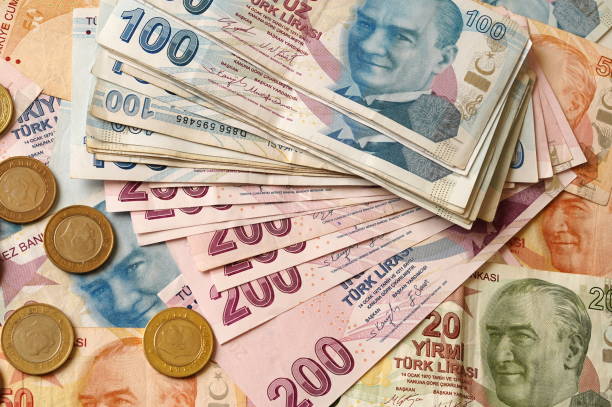istock Turkish money banknot 1869651202