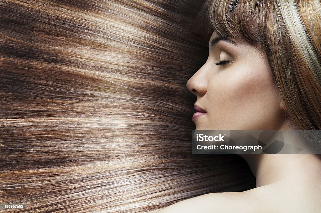 beauty hair beauty woman with long hair Adult Stock Photo