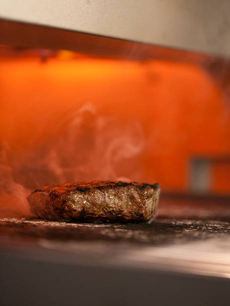 istock steak on the grill 186969318