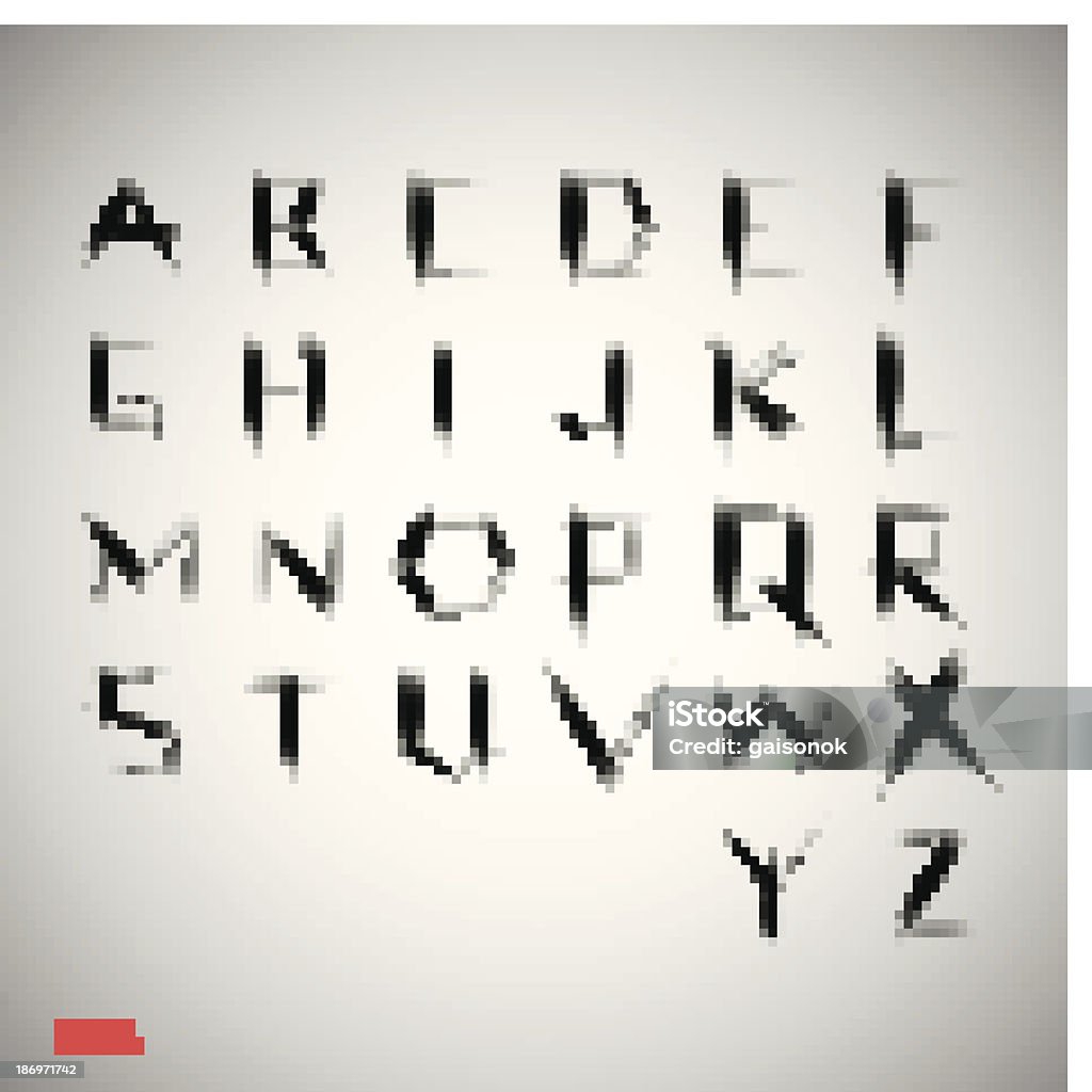 First Letter Vector Vector Letters Stock Illustration - Download Image Now - Alphabet ...