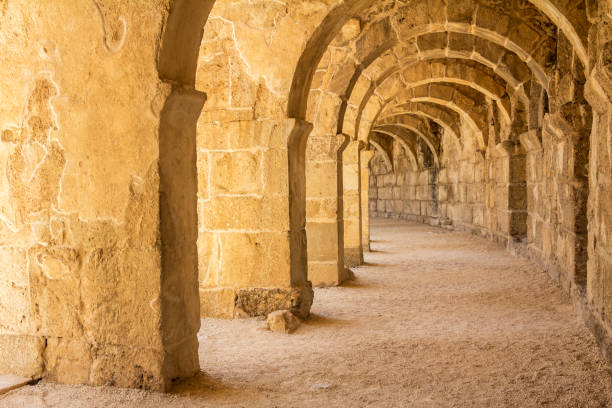 Antalya, Turkiye: Roman amphitheater of Aspendos
