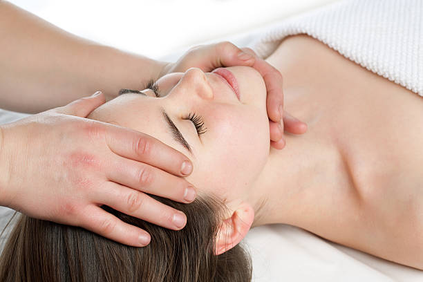 istock beauty girl spa massage 186972906